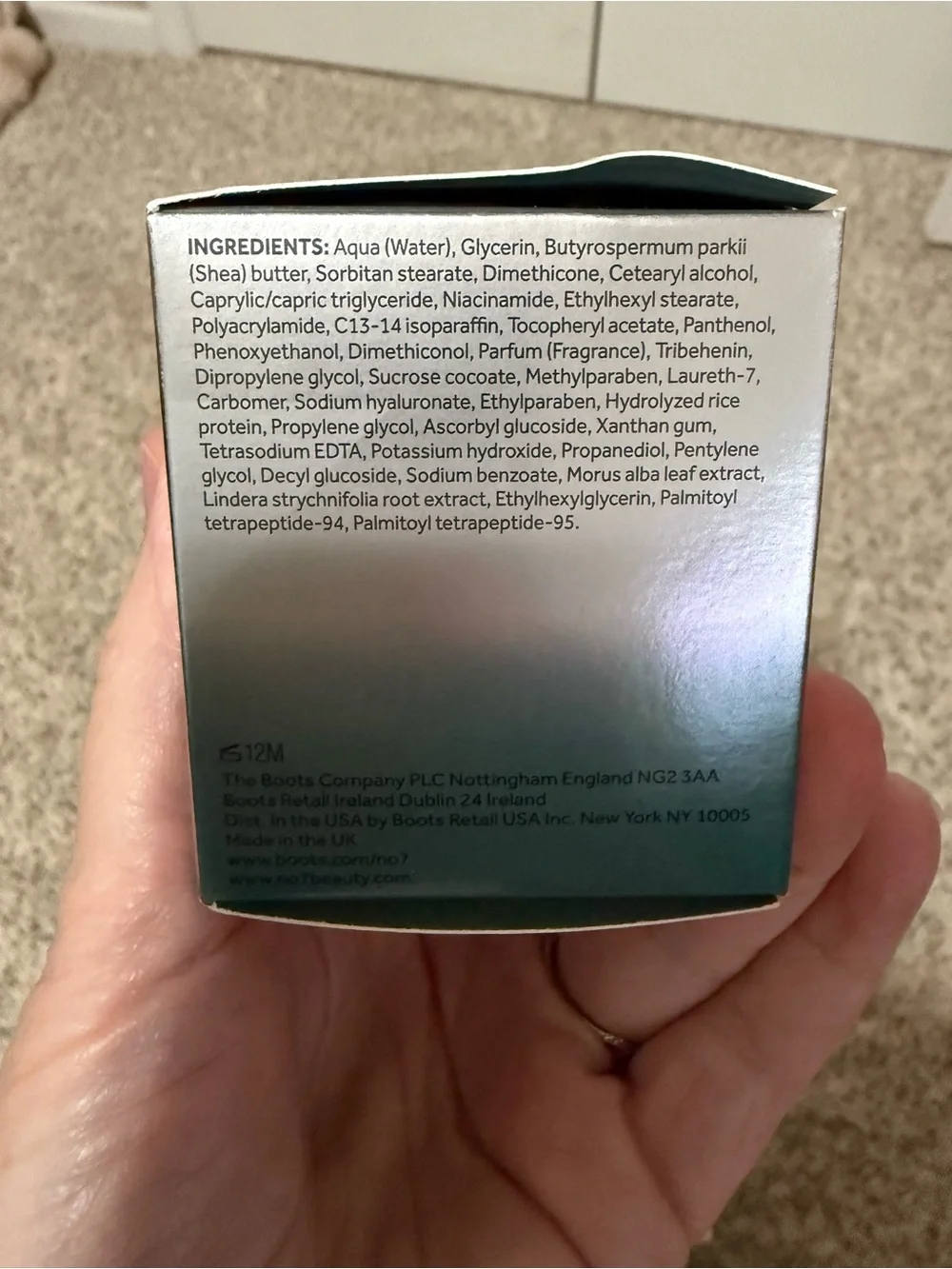 New in package No 7 future renew night cream Damage Reversal